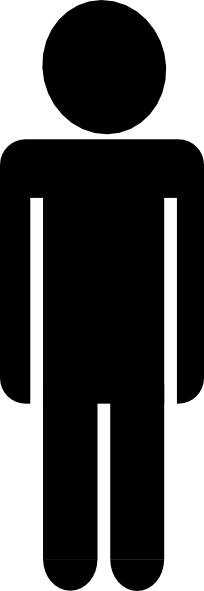 204x591 Free Vector Man Silhouette Clipart Panda