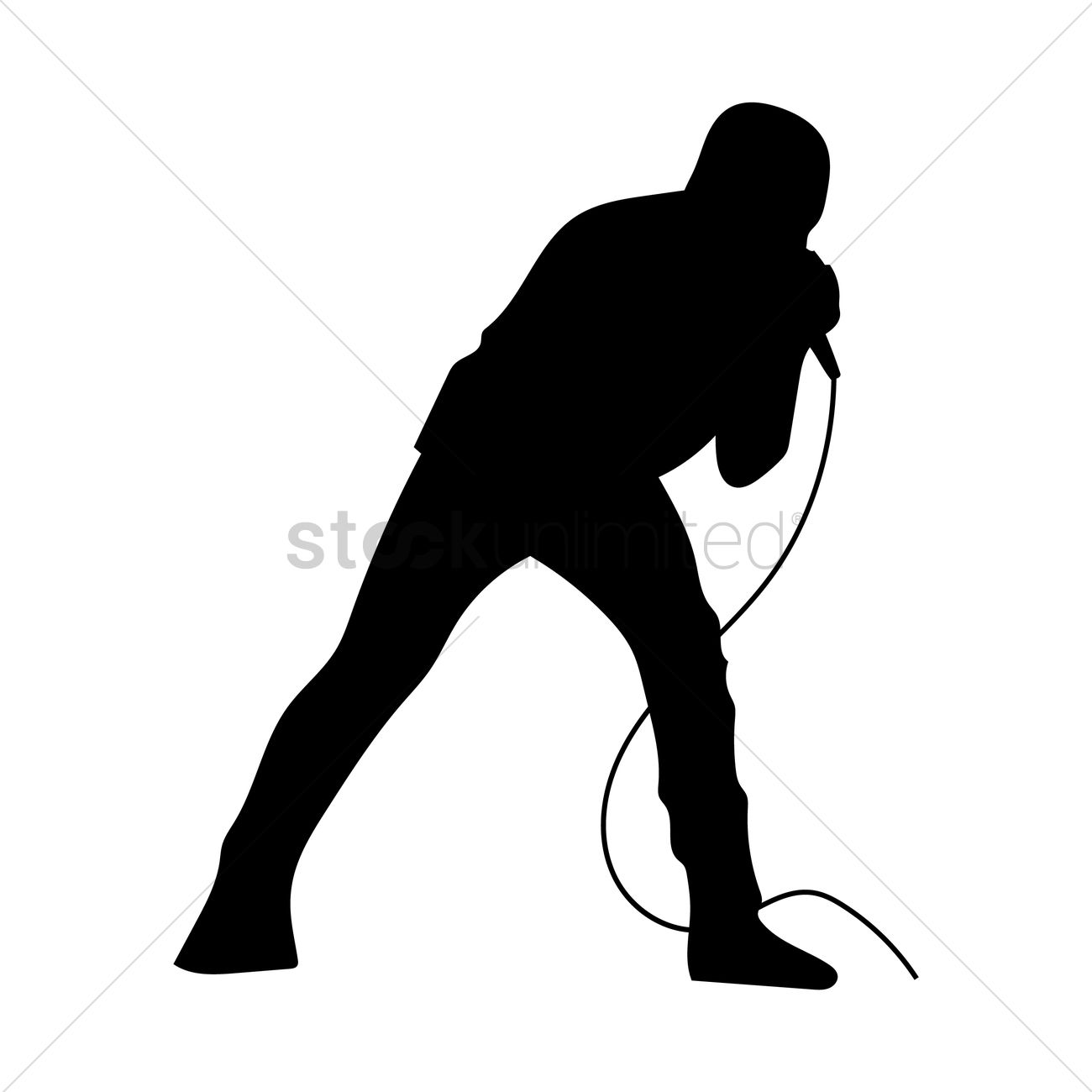 1300x1300 Man Singing Vector Image
