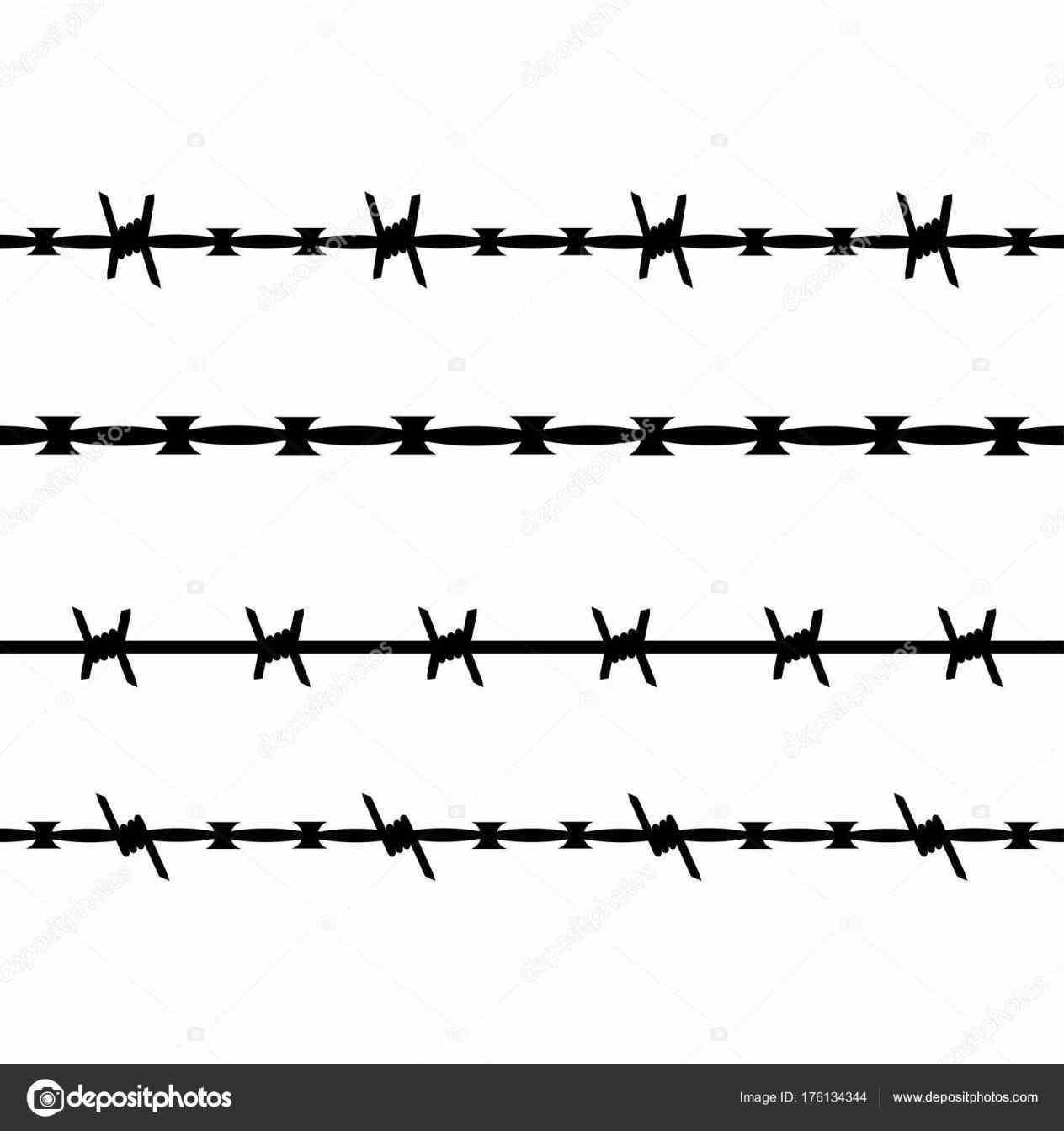 1264x1343 Rhdepositphotoscom Silhouette Barbed Wire Fence Vector Of Severe