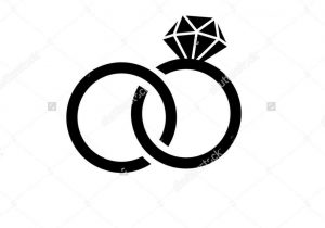 300x210 Wedding Bells Silhouette