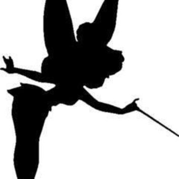 Peter Pan And Tinkerbell Silhouette at GetDrawings | Free download