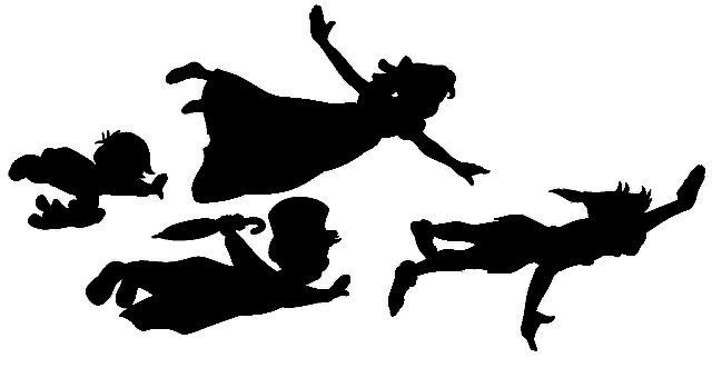 640x331 Peter Pan Silhouettes