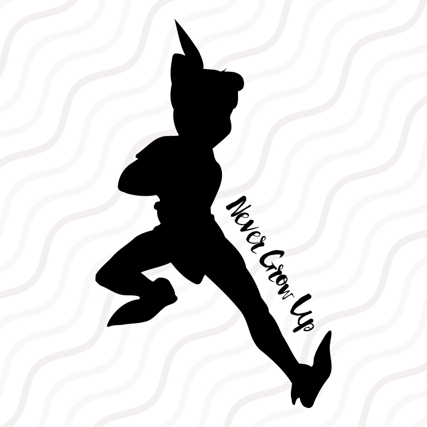 1500x1500 Peter Pan Shadow Quote 1000 Images About Silhouettes On Fine