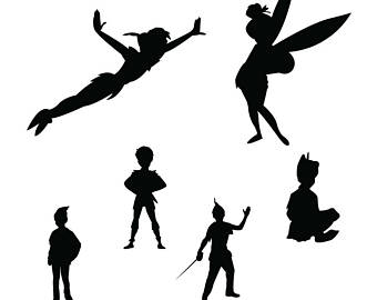 340x270 Peter Pan Clipart Etsy