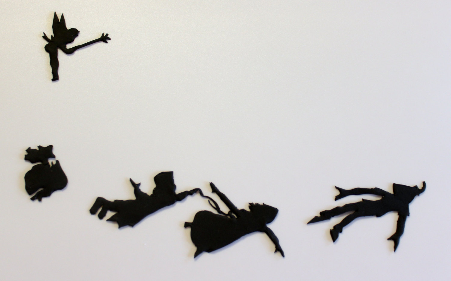 1500x935 Pan Silhouette Flying Clipart With Peter Silhouettes