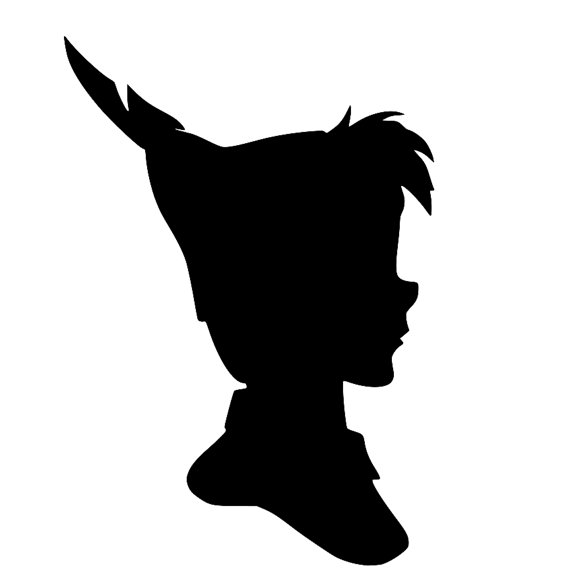 570x570 Peter Pan And Wendy Silhouette Svg Cricut Scanncut