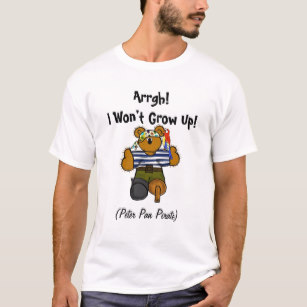 307x307 Peter Pan T Shirts Amp Shirt Designs Zazzle Uk