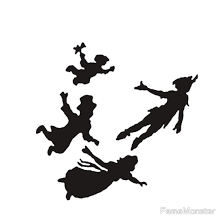 224x224 Peter Pan Silueta Neverland