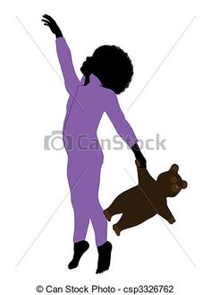 236x329 African American Peter Pan Silhouette Illustration Fairy Tales