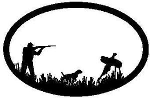 300x197 Steel Metal Hunting Pheasants Dog Scene Sign Wall Art Black