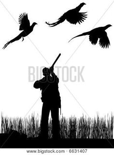 236x319 Pheasant Silhouette