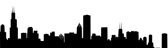 640x183 Philadelphia Skyline Outline Clipart