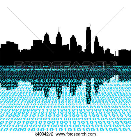 450x470 Miami Clipart Philly Skyline