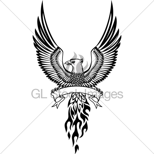 500x500 Phoenix Bird Tattoos And Designs
