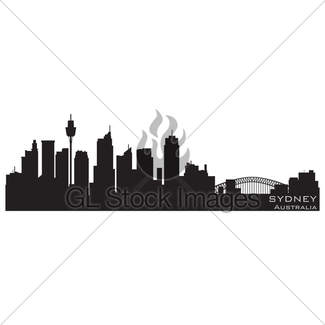 325x325 Phoenix, Arizona Skyline. Detailed Vector Silhouette Gl Stock Images