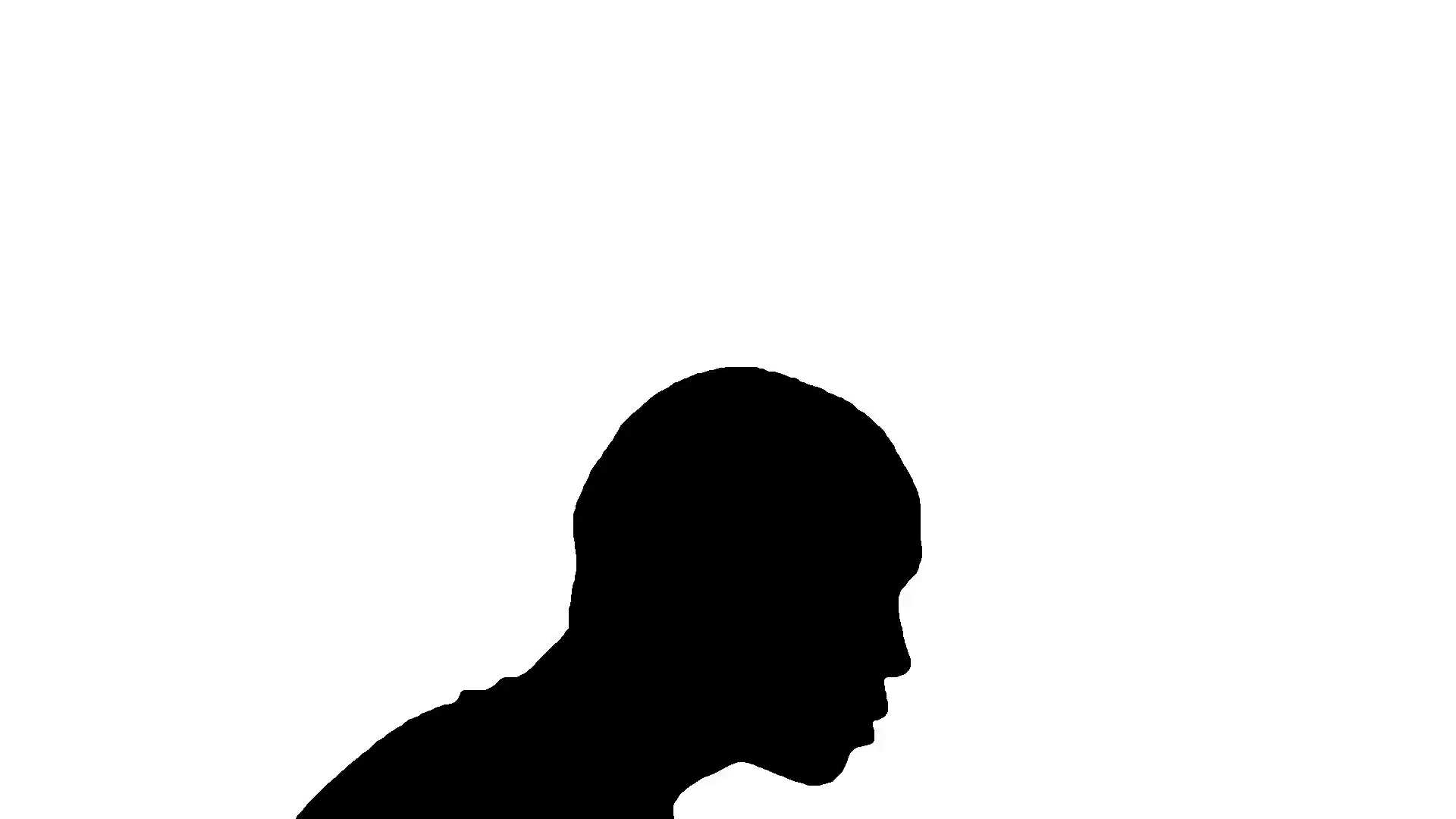1920x1080 Black On White Silhouette Of A Photographer With High Speed