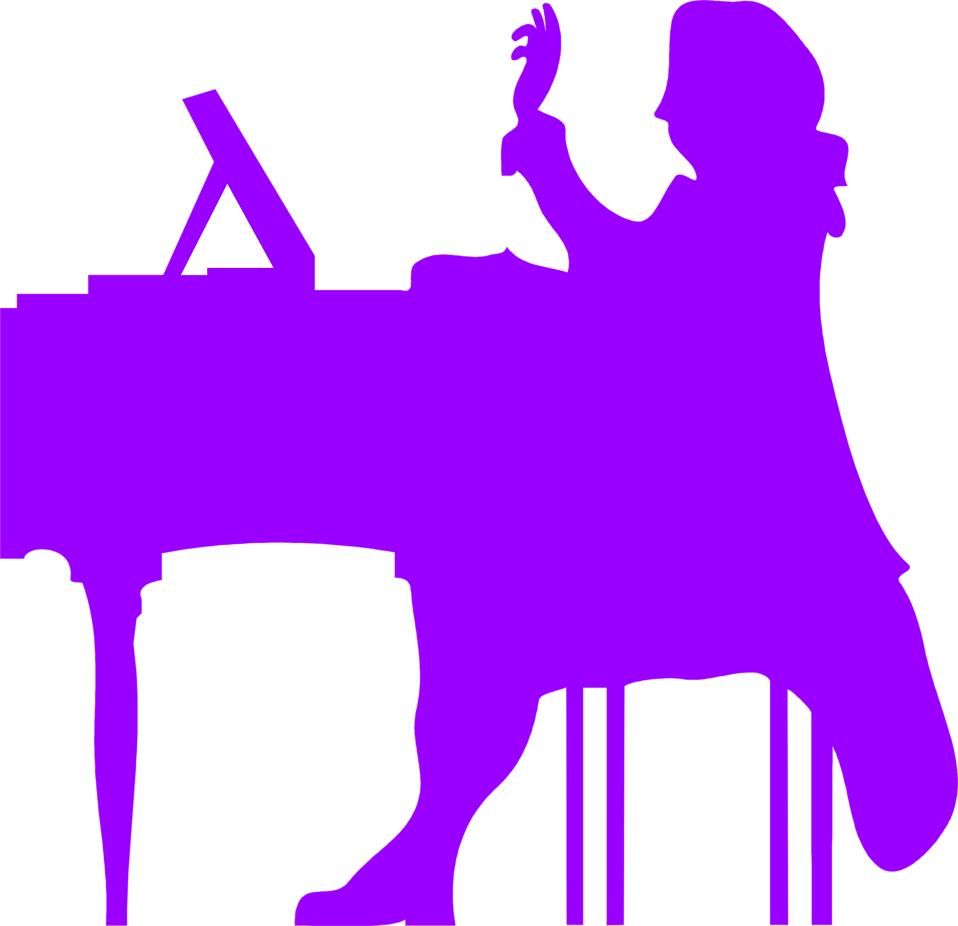 958x926 Piano Free Stock Photo Illustration Silhouette