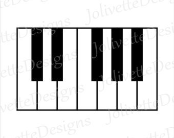 340x270 Piano Keyboard Art Etsy
