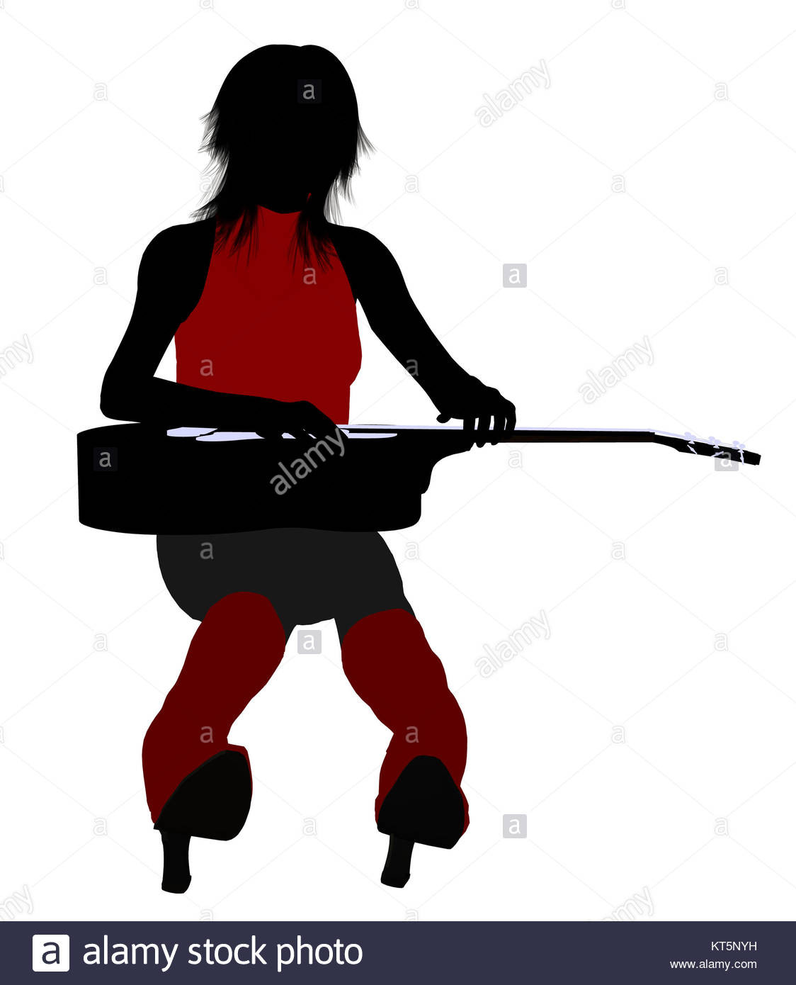1124x1390 Vector Drawing Of A Woman Playing Piano On Stage Royalty Free