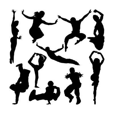 400x400 Silhouettes Posters For Sale