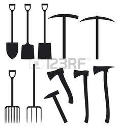 236x250 Wrench And Socket Silhouettes