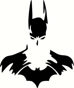 254x300 Batman Silhouette Vinyl Decal Sticker U Pick Size + Color Ebay