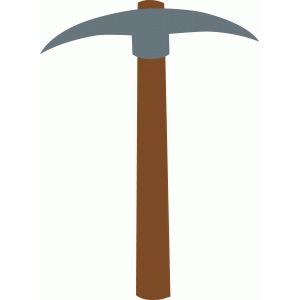 300x300 Pickaxe Silhouette Design And Silhouettes