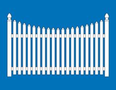 235x182 Clipart Silhouette Of Picket Fence 23.png Relief