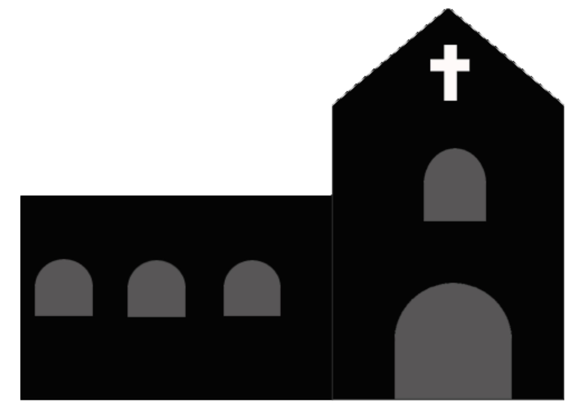 2400x1697 Ireland Church Silhouette Icons Png