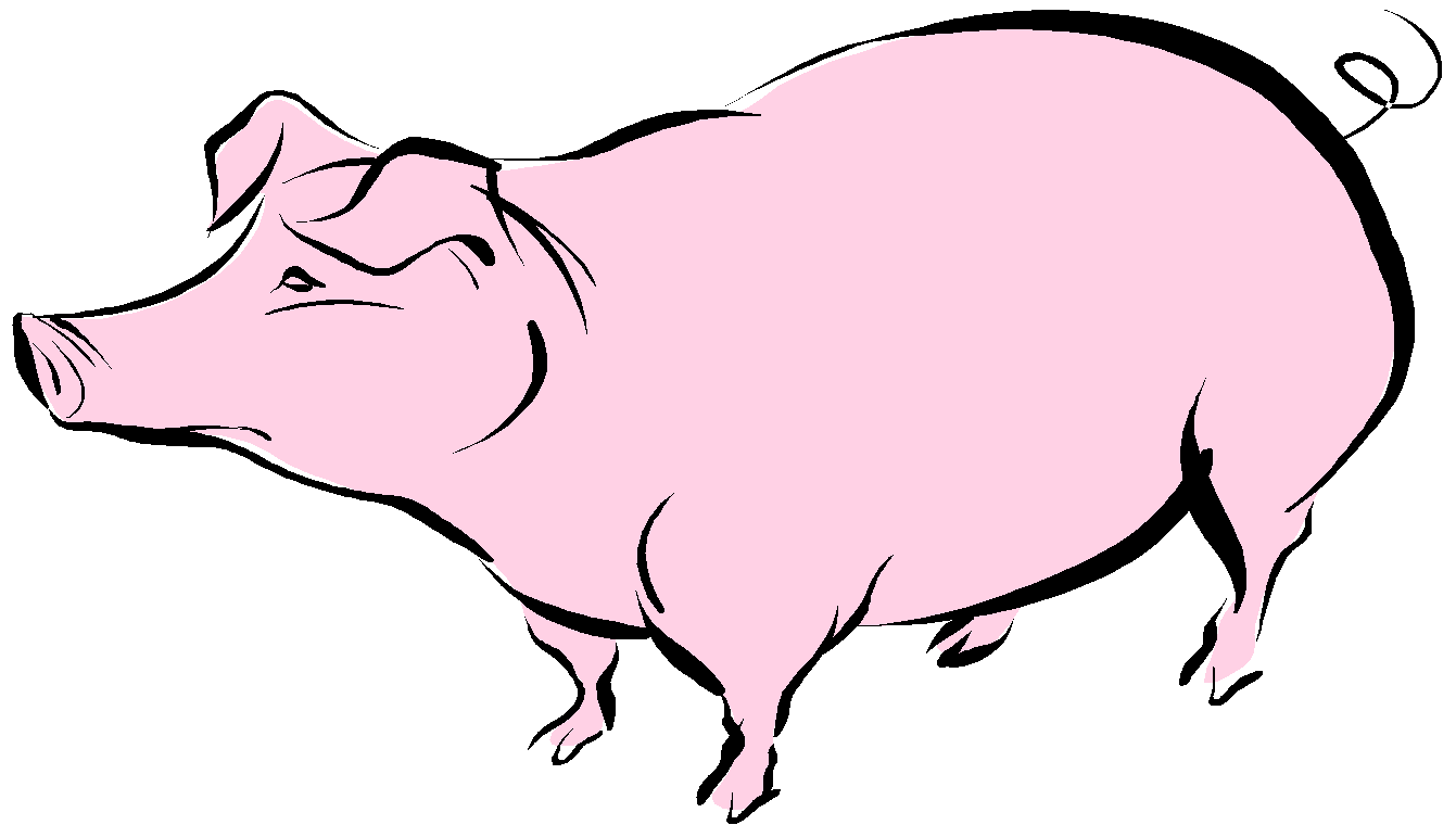 1341x760 Show Pig Clip Art Silhouette Clip Art Silhouette