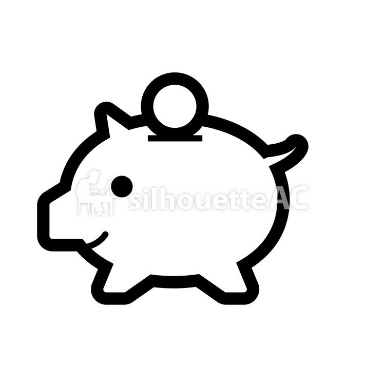 750x750 Free Silhouettes Money, Lid