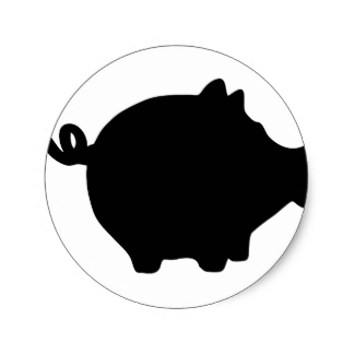 324x324 Piggy Bank Craft Supplies Zazzle