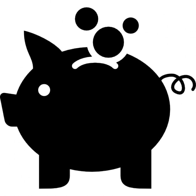626x626 Piggy Bank Interface Symbol For Economy Icons Free Download