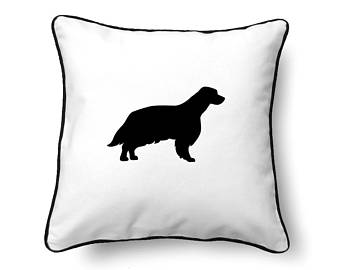 340x270 Dog Silhouette Pillow Etsy
