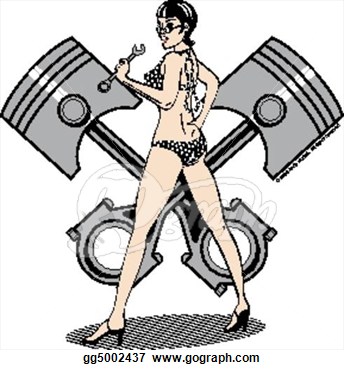 344x370 Pin Up Girl Silhouette Clip Art