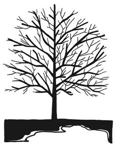 236x302 Tree Vector Trees Cnc, Stenciling And Silhouettes