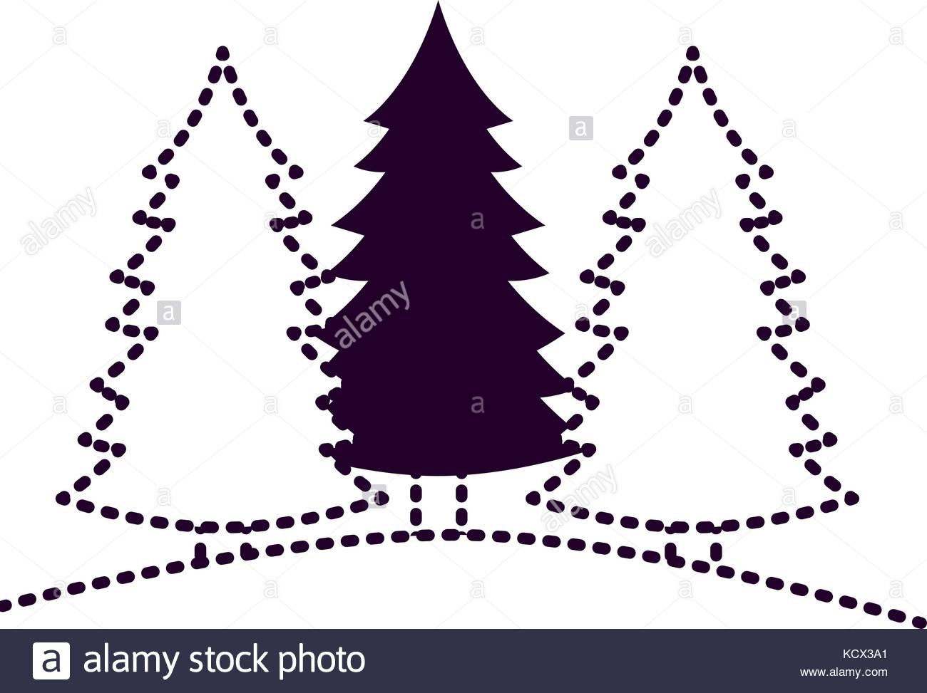 1300x973 Coniferous Forest Stock Vector Images