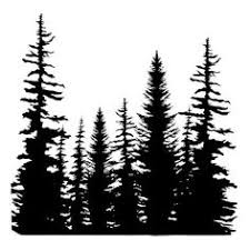 225x225 Resultado De Imagen De Pine Tree Forest Silhouette Tatoo