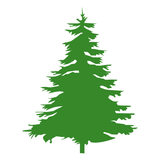 512x512 Pine Tree Silhouette