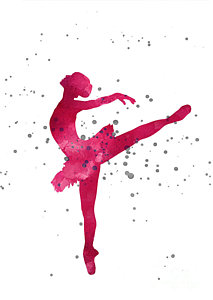 213x300 Ballerina Silhouette Paintings