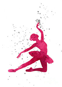 213x300 Ballerina Silhouette Art