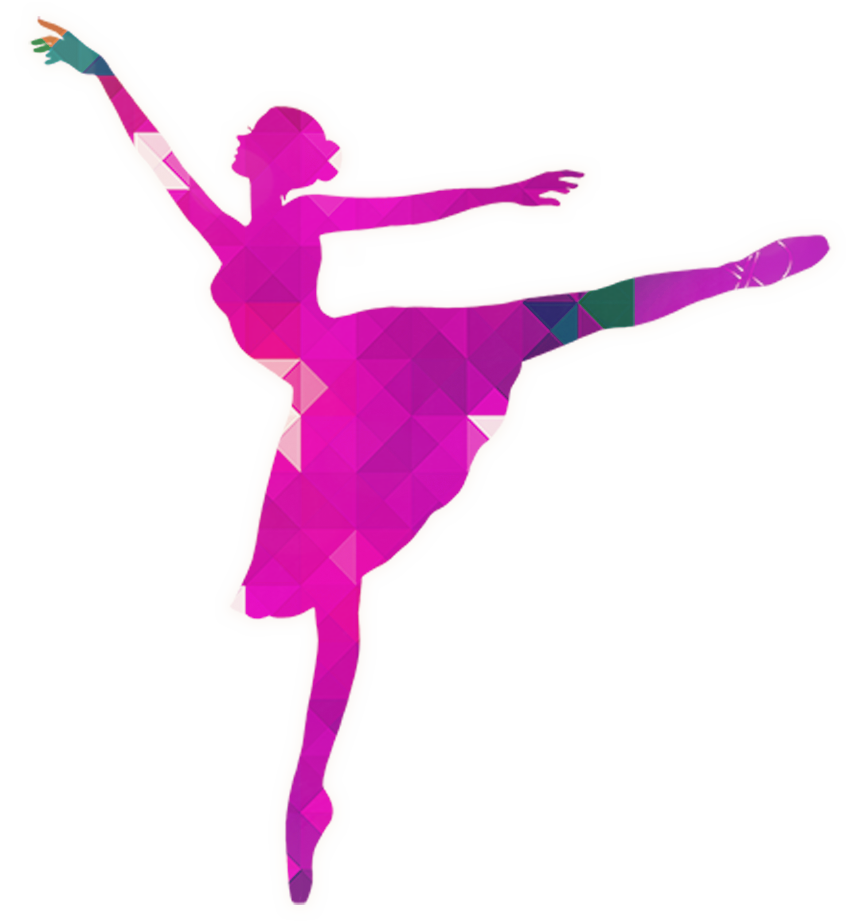 Pink Dancer Silhouette at GetDrawings | Free download Watercolor People Dancing