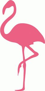 150x300 Flamingo Clip Art