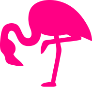 190x180 Pink Flamingo Silhouette By Azza1070 Spreadshirt