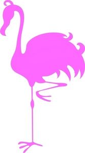 167x300 Flamingo Clipart Image