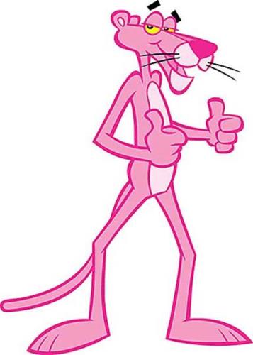 Pink Panther Silhouette at GetDrawings | Free download