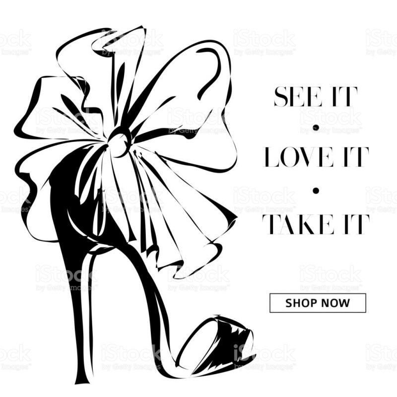 800x800 High Heel Silhouette Clip Art