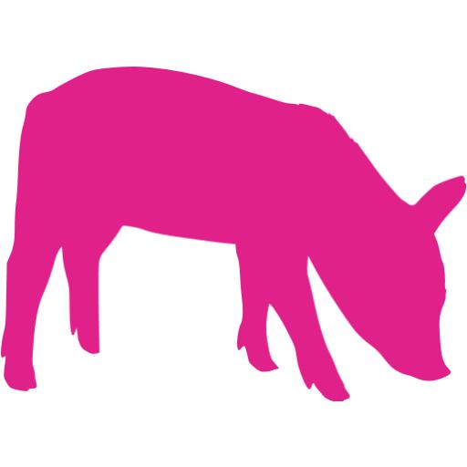 512x512 Barbie Pink Pig 2 Icon
