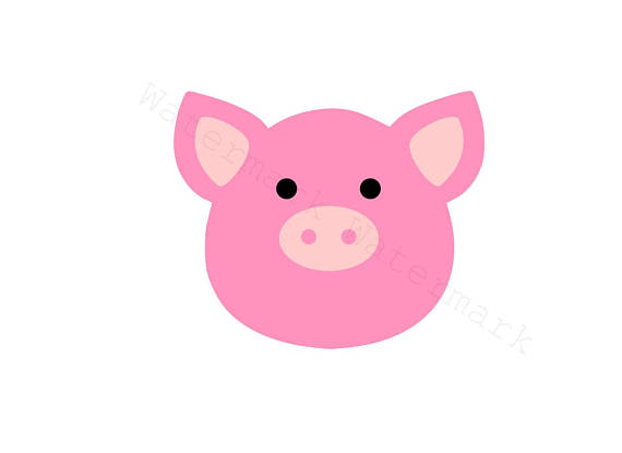 570x415 Pig Svg Amp Studio 3 Cut File For Cricut Silhouette Brother Animal