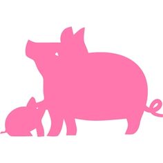 236x236 Pigs Silhouette Clip Art Pack Template Download Free Design